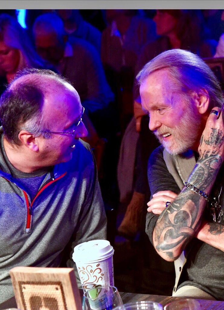 Gregg Allman and Michael Lehman